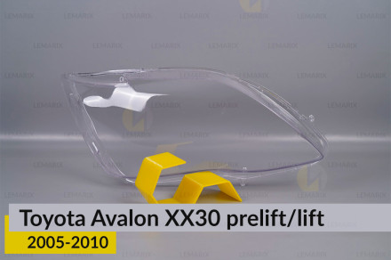 Скло фари Toyota Avalon XX30 (2005-2010) дорест/рест праве