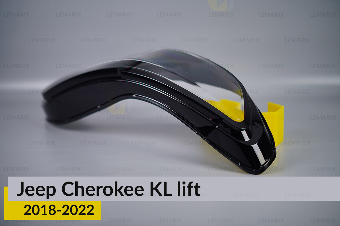 Стекло фары Jeep Cherokee KL (2018-2022) рест правое