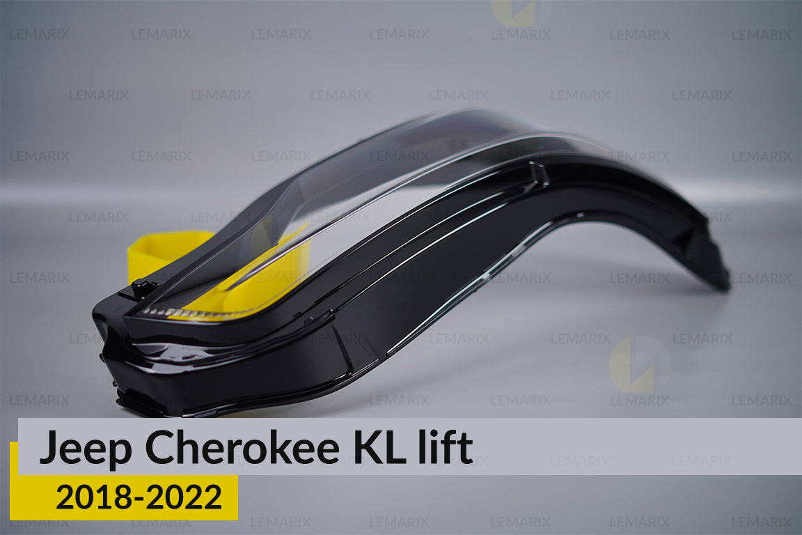 Стекло фары Jeep Cherokee KL (2018-2022) рест правое