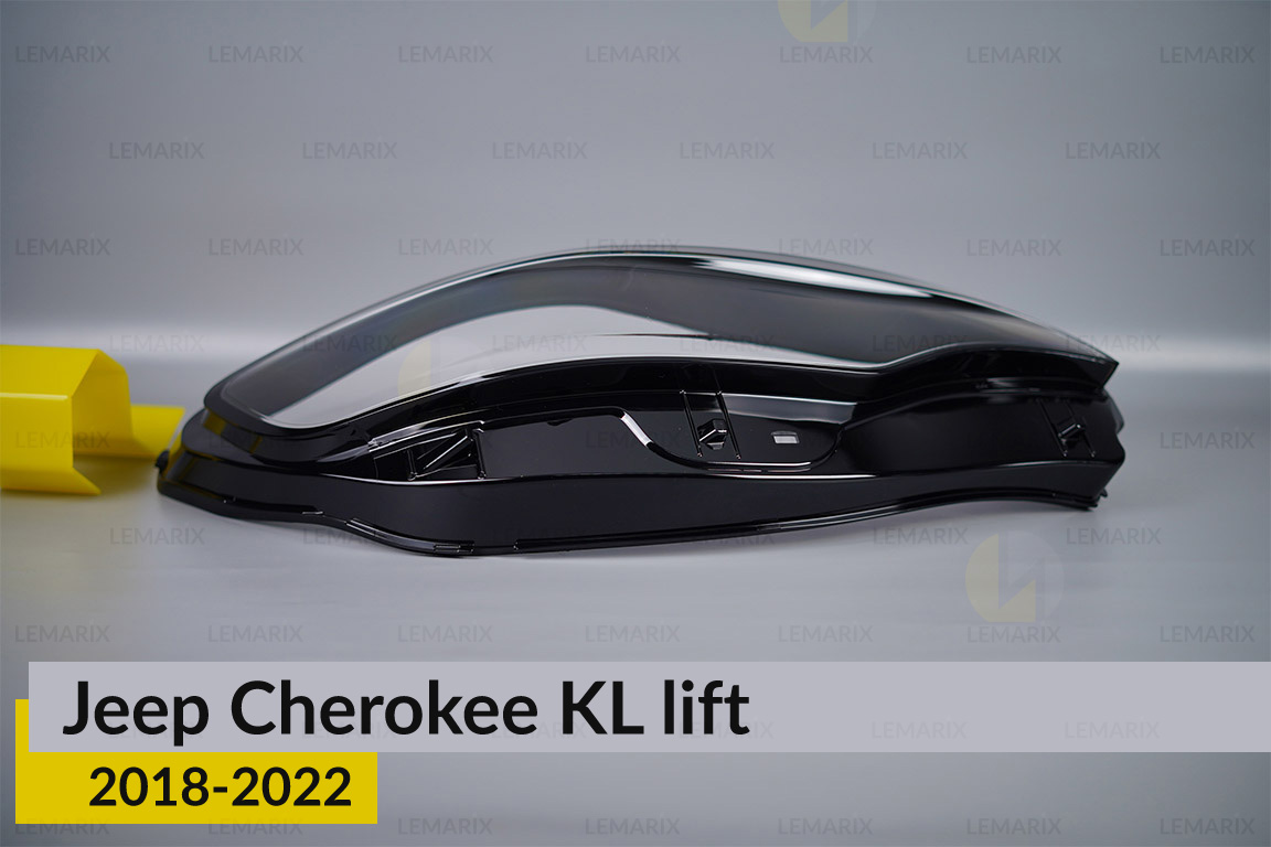 Стекло фары Jeep Cherokee KL (2018-2022) рест правое