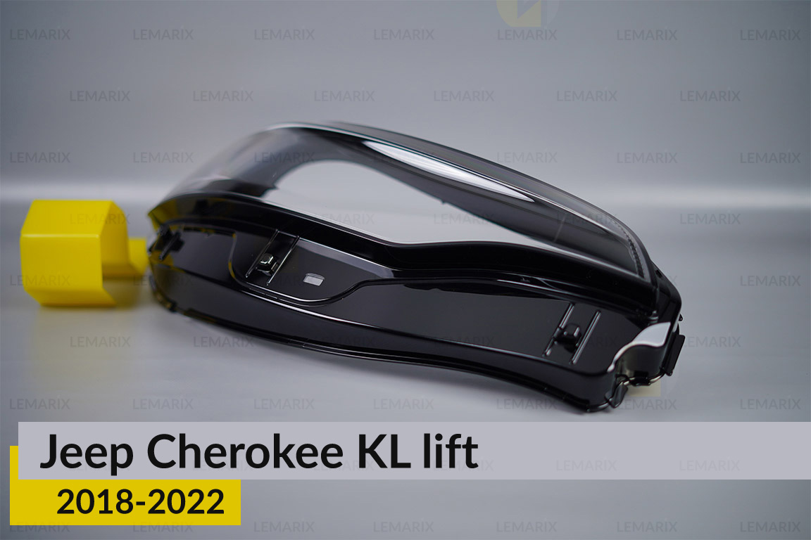 Стекло фары Jeep Cherokee KL (2018-2022) рест правое
