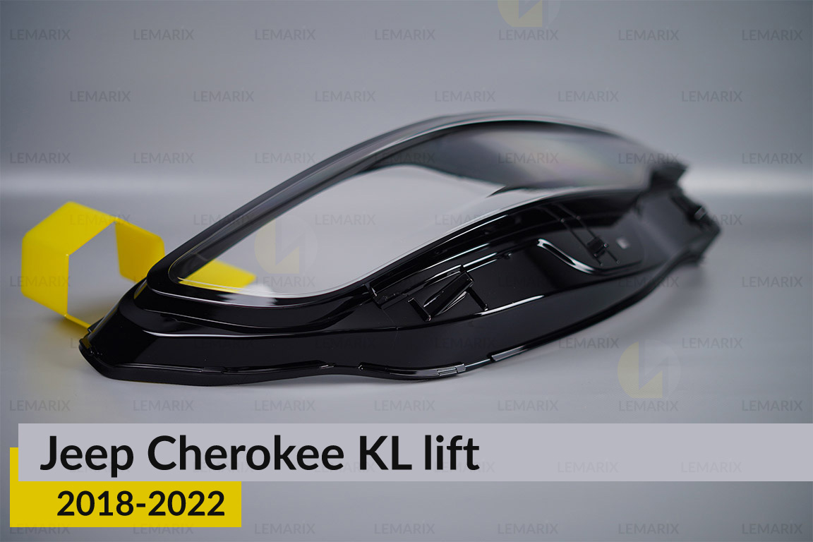 Стекло фары Jeep Cherokee KL (2018-2022) рест правое