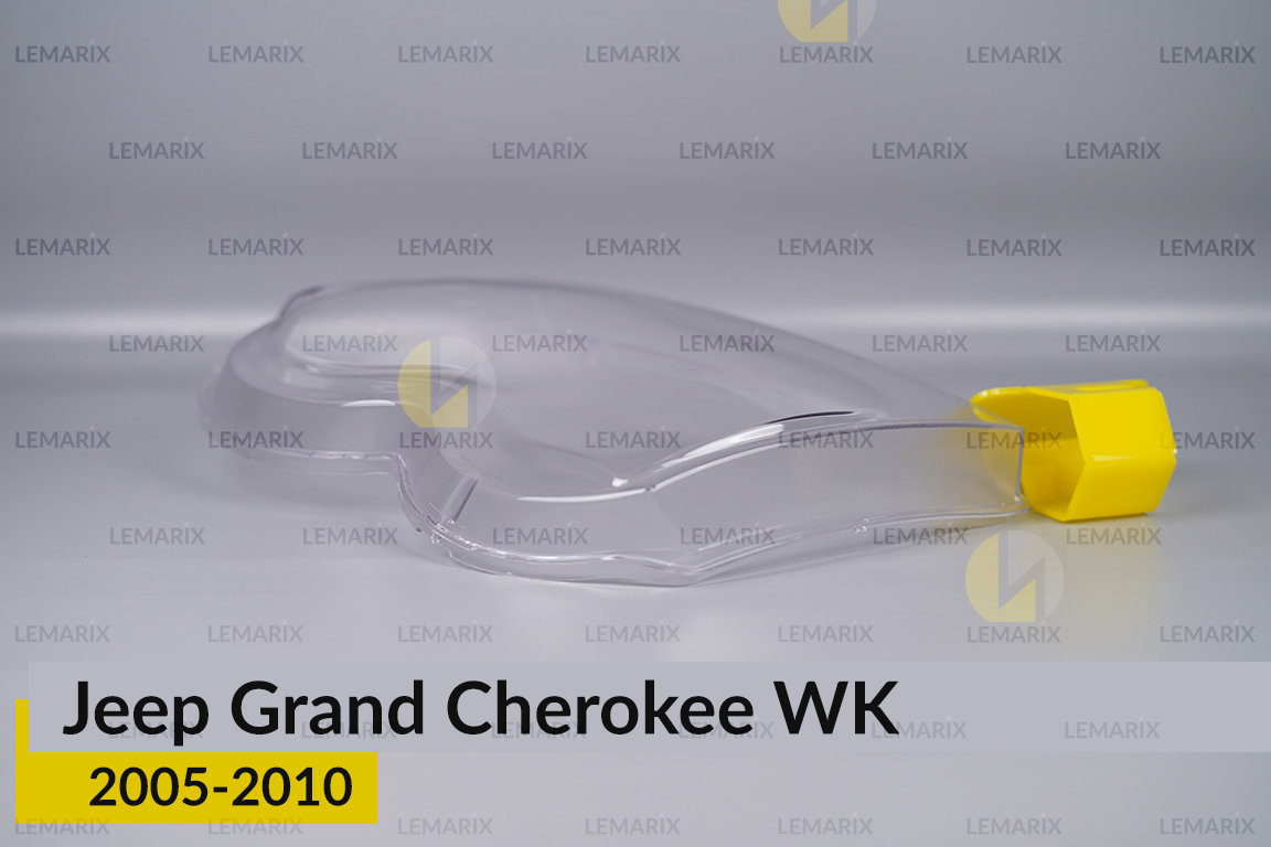 Стекло фары Jeep Grand Cherokee WK (2005-2007) дорест левое