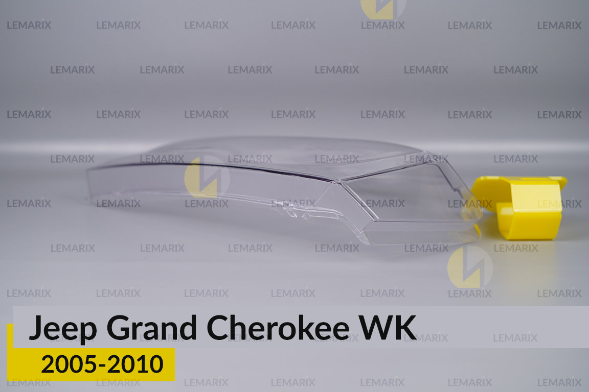 Стекло фары Jeep Grand Cherokee WK (2005-2007) дорест левое