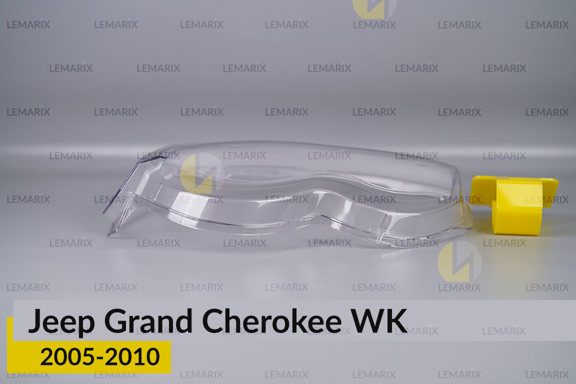 Стекло фары Jeep Grand Cherokee WK (2005-2007) дорест левое