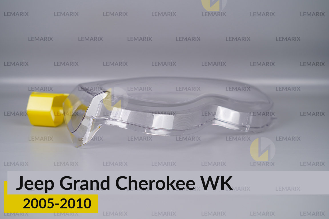 Стекло фары Jeep Grand Cherokee WK (2005-2007) дорест левое