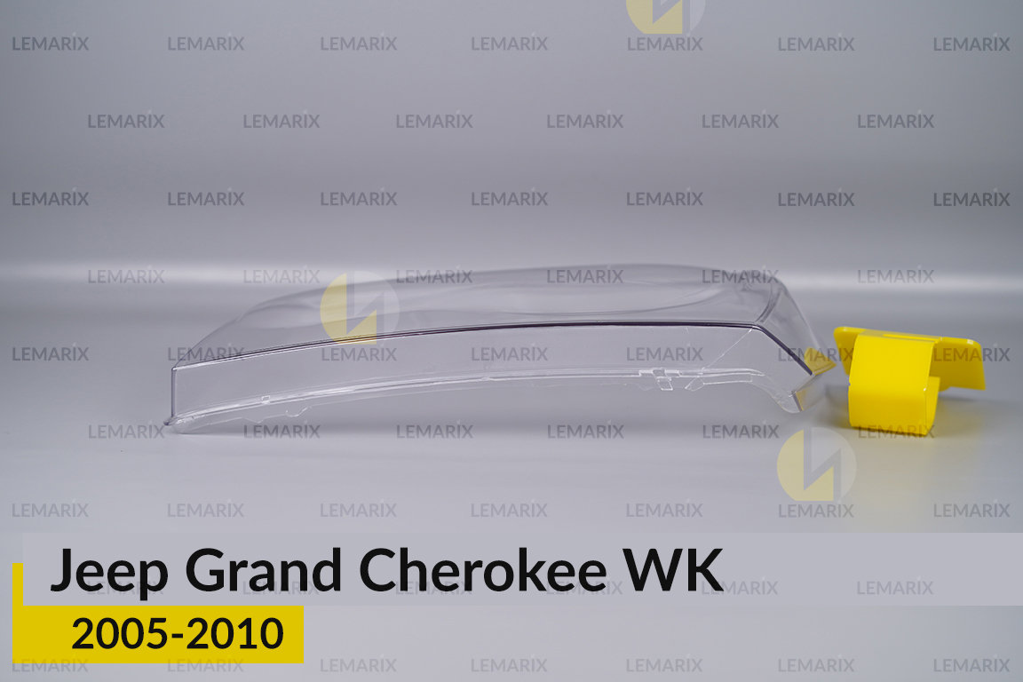 Стекло фары Jeep Grand Cherokee WK (2005-2007) дорест левое
