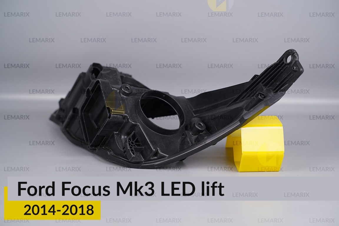 Корпус фары Ford Focus Mk3 LED (2014-2018) рест правый