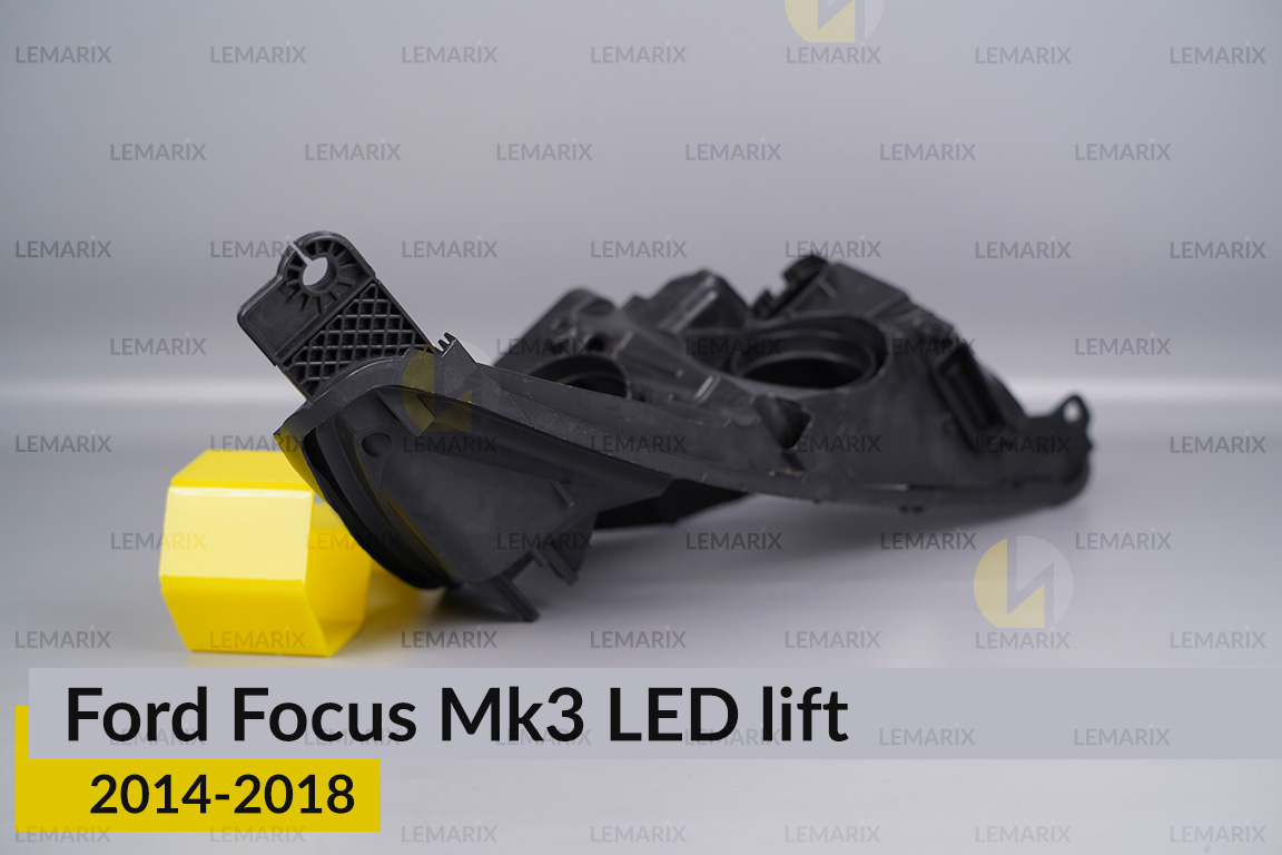 Корпус фари Ford Focus Mk3 LED (2014-2018) рест правий