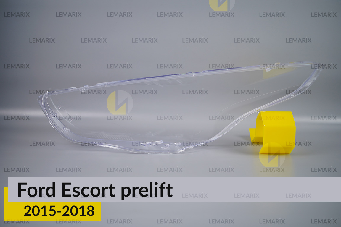 Скло фари Ford Escort (2015-2018) дорест праве