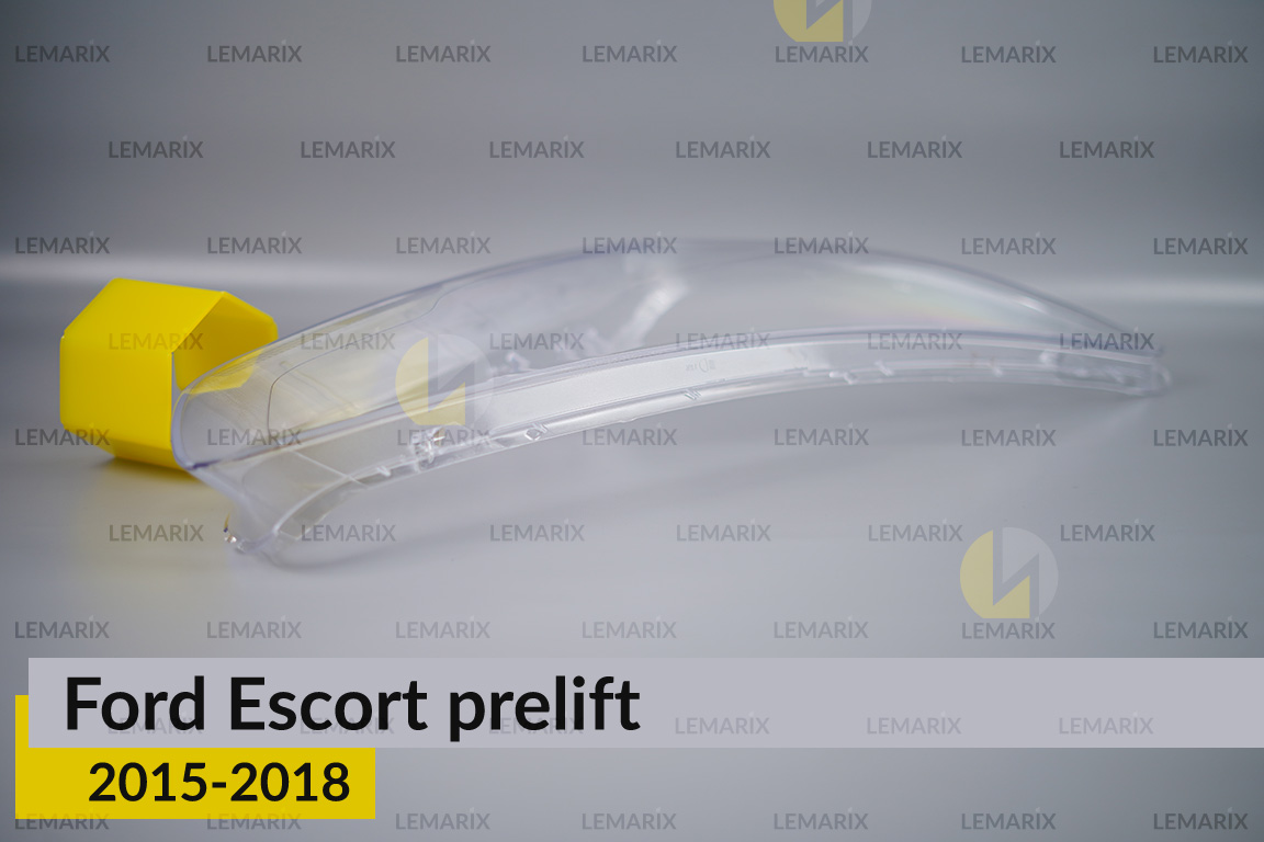 Скло фари Ford Escort (2015-2018) дорест праве