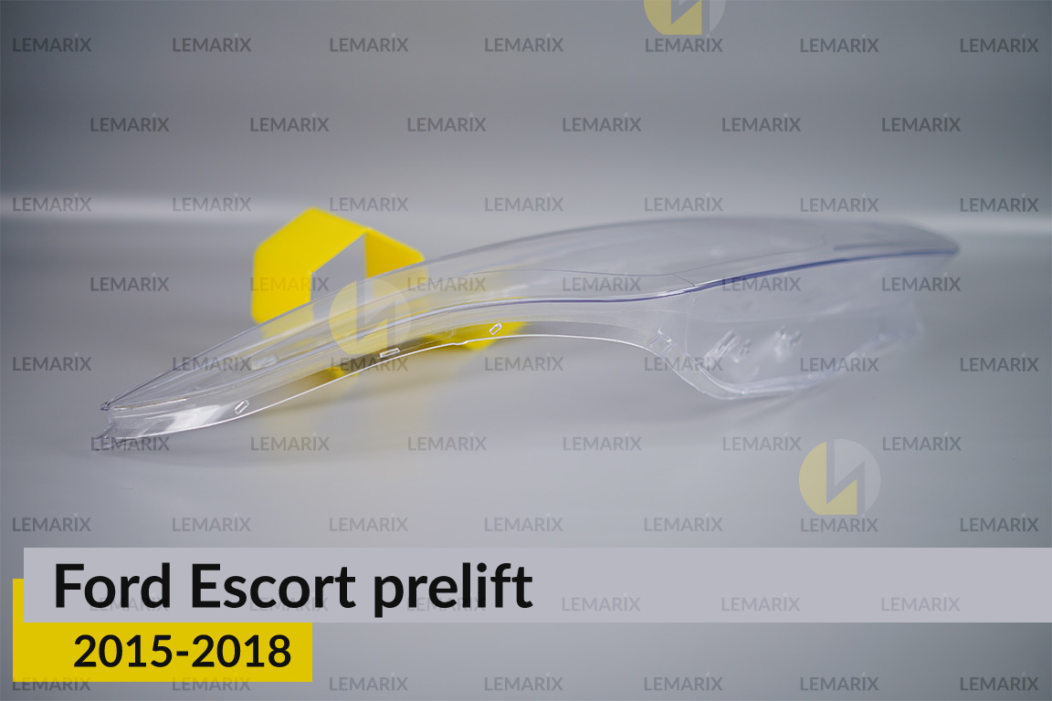Скло фари Ford Escort (2015-2018) дорест праве