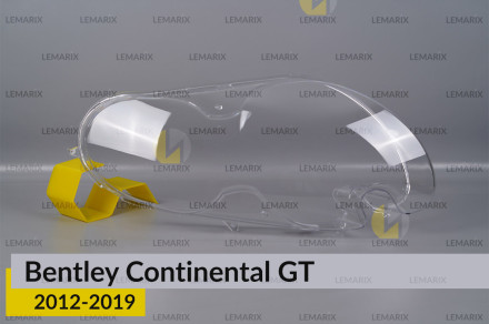 Стекло фары Bentley Continental GT (2012-2019) правое