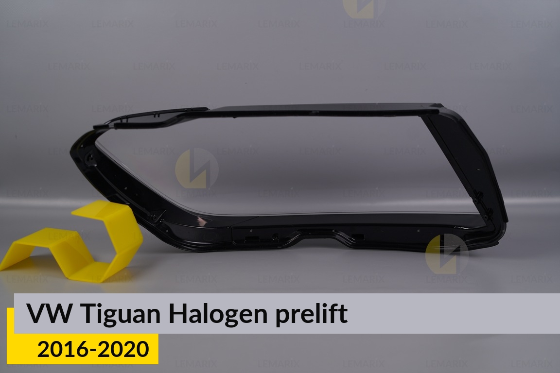 Стекло фары VW Volkswagen Tiguan Halogen (2016-2020) дорест левое