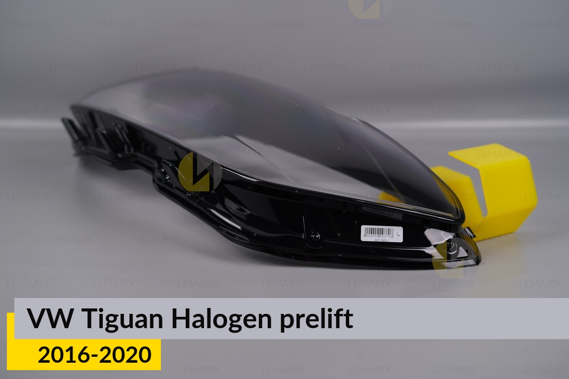 Стекло фары VW Volkswagen Tiguan Halogen (2016-2020) дорест левое
