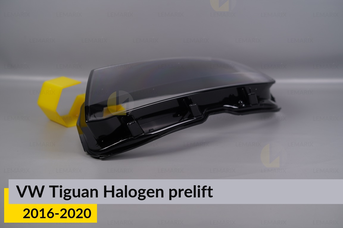 Стекло фары VW Volkswagen Tiguan Halogen (2016-2020) дорест левое