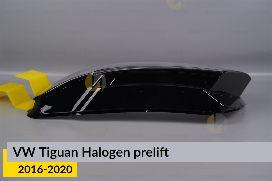Стекло фары VW Volkswagen Tiguan Halogen (2016-2020) дорест левое