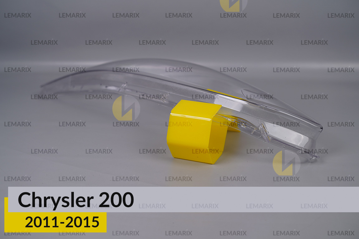 Скло фари Chrysler 200 (2011-2015) ліве