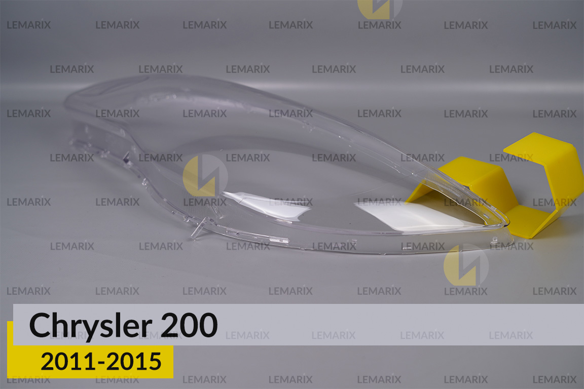 Скло фари Chrysler 200 (2011-2015) ліве