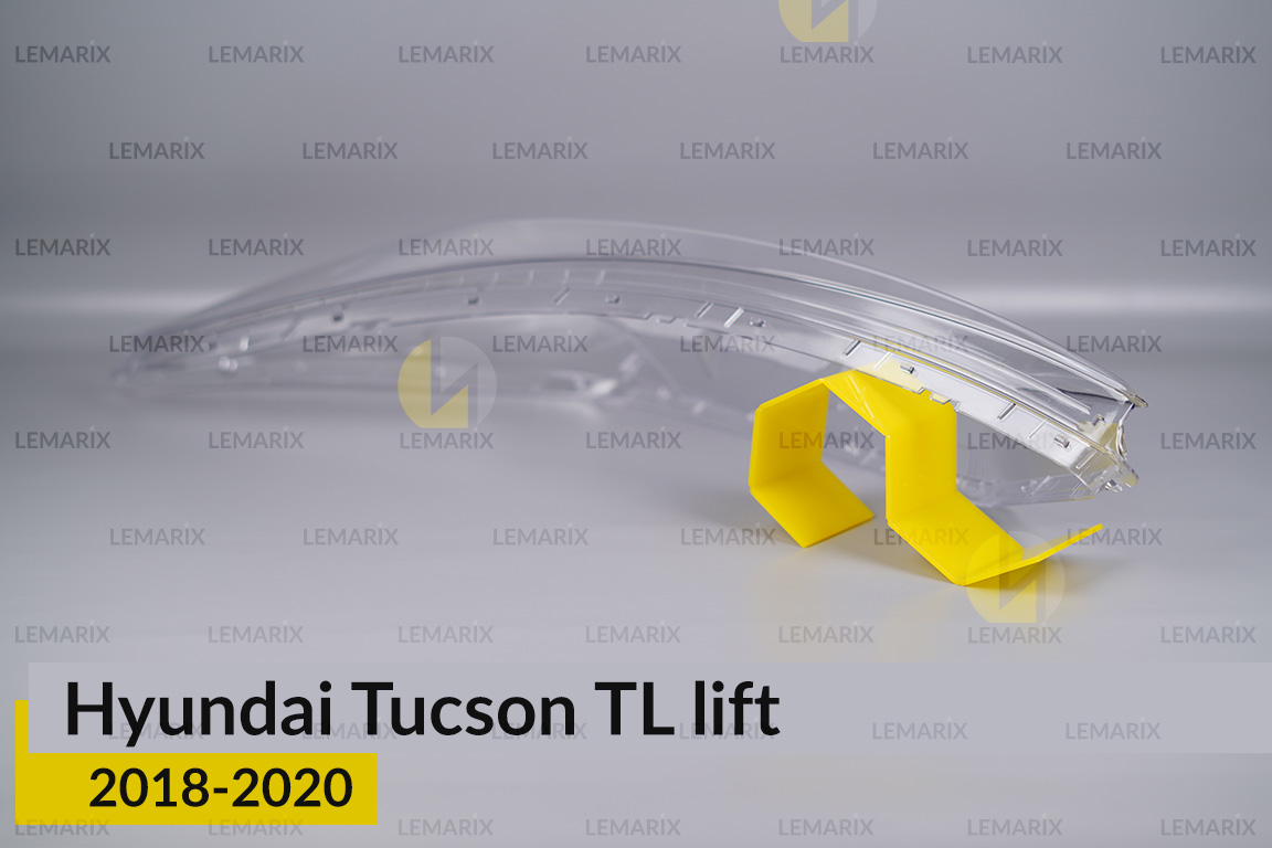 Стекло фары Hyundai Tucson TL (2018-2020) рест левое