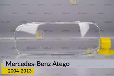Стекло фары Mercedes-Benz Atego (2004-2013) левое