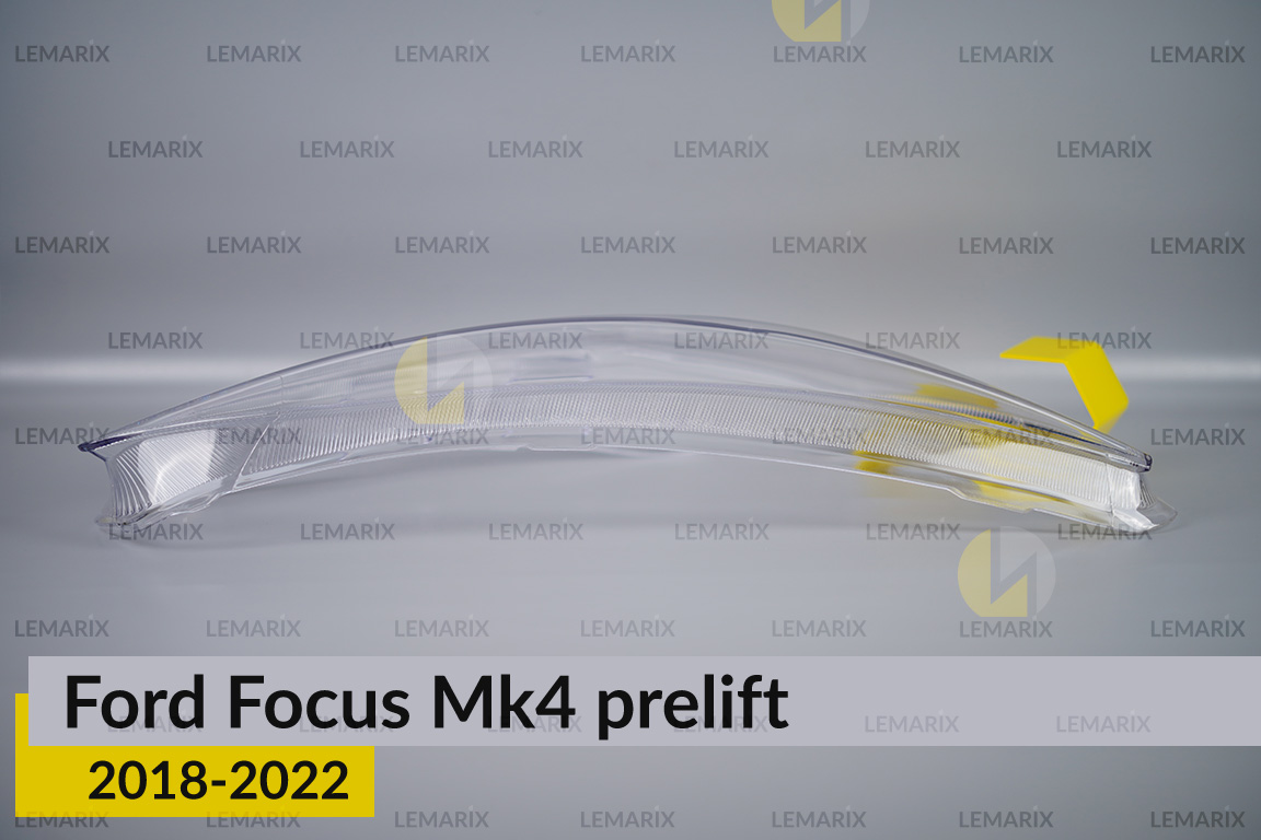 Скло фари Ford Focus Mk4 (2018-2022) дорест праве