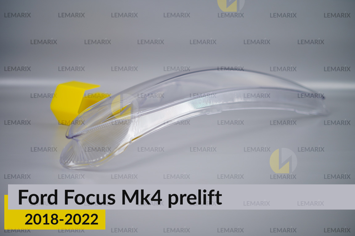 Скло фари Ford Focus Mk4 (2018-2022) дорест праве