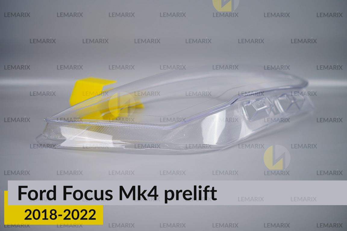 Скло фари Ford Focus Mk4 (2018-2022) дорест праве