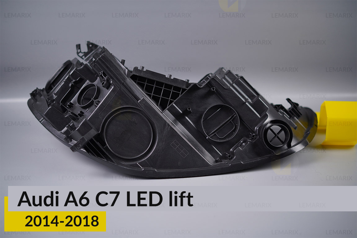 Корпус фари Audi A6 C7 LED (2014-2018) рест лівий
