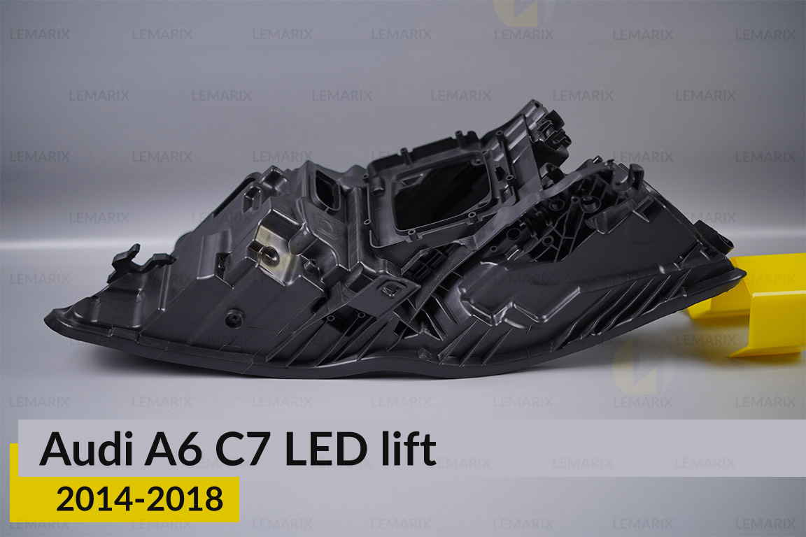 Корпус фари Audi A6 C7 LED (2014-2018) рест лівий