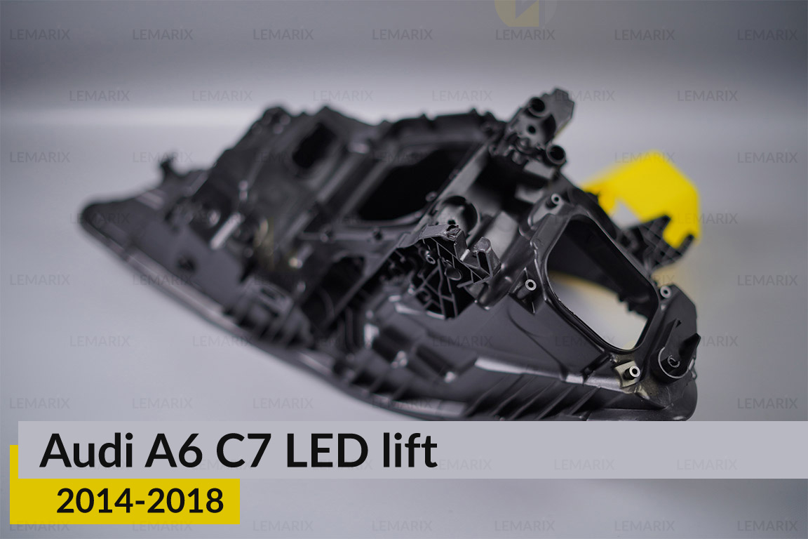 Корпус фари Audi A6 C7 LED (2014-2018) рест лівий