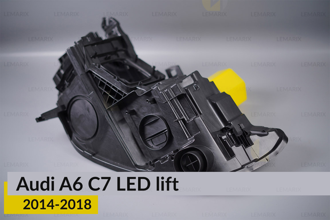Корпус фари Audi A6 C7 LED (2014-2018) рест лівий