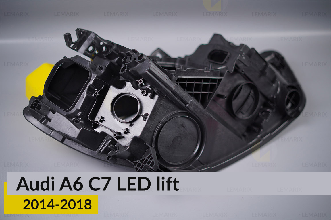 Корпус фари Audi A6 C7 LED (2014-2018) рест лівий