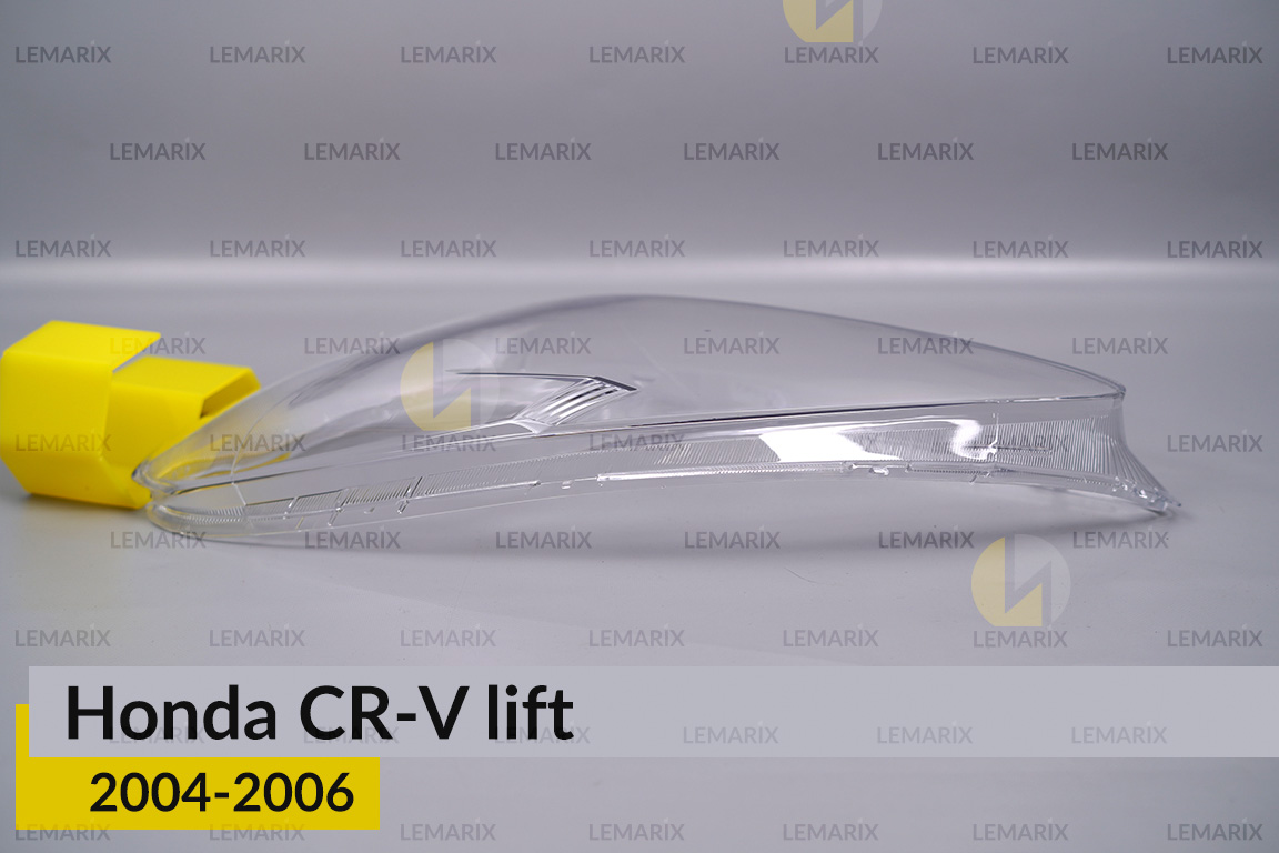 Скло фари Honda CR-V (2001-2005) дорест ліве