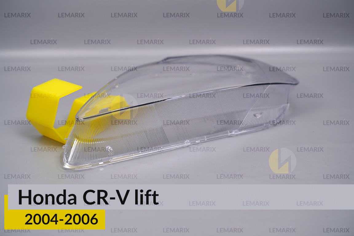 Скло фари Honda CR-V (2001-2005) дорест ліве