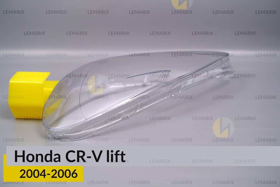 Скло фари Honda CR-V (2001-2005) дорест ліве