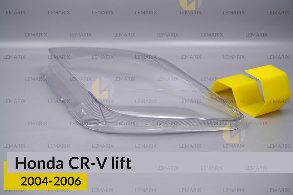 Скло фари Honda CR-V (2001-2005) дорест ліве