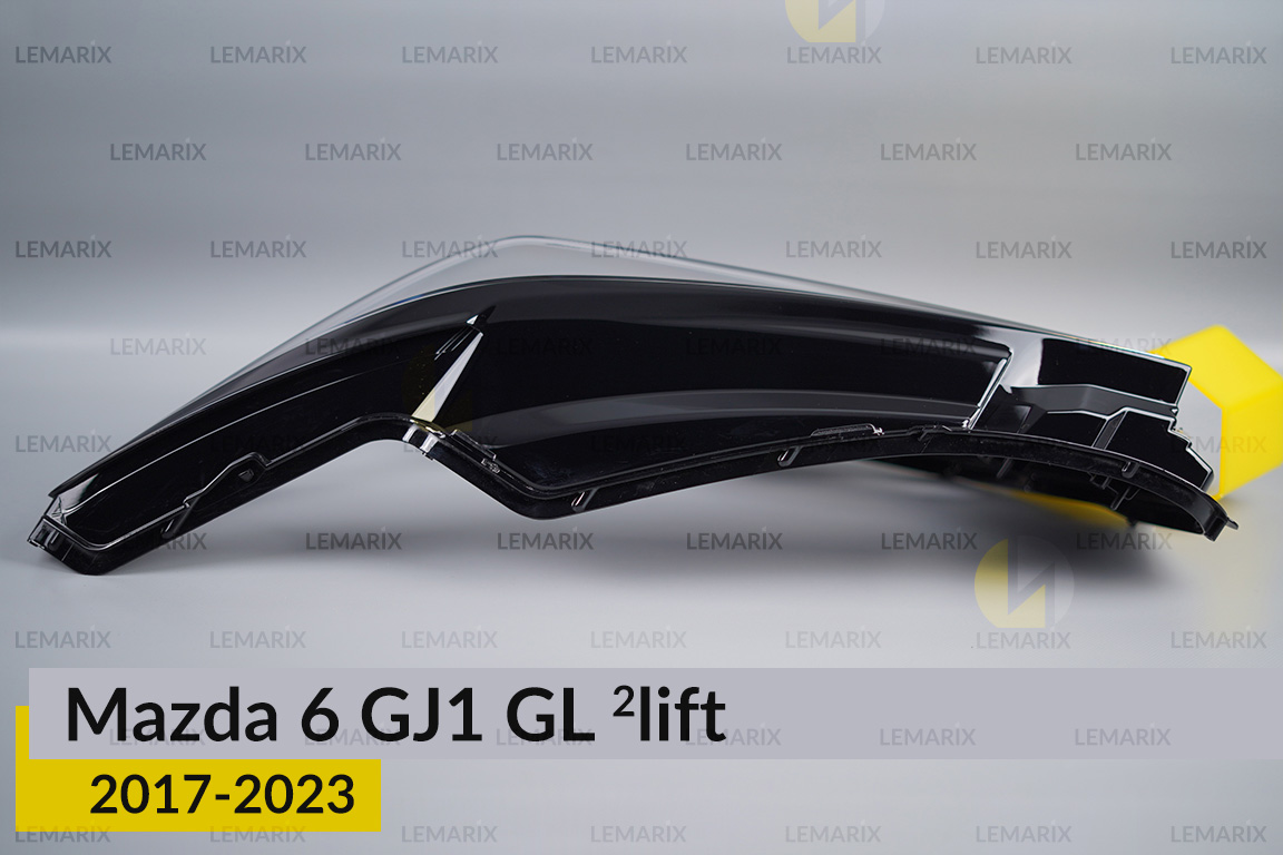 Скло фари Mazda 6 GJ1 GL (2017-2024) 2 рест ліве