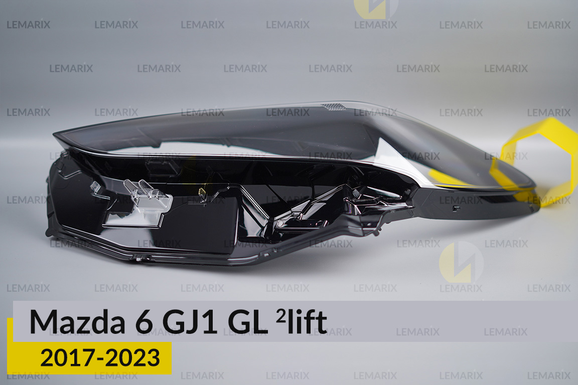 Скло фари Mazda 6 GJ1 GL (2017-2024) 2 рест ліве