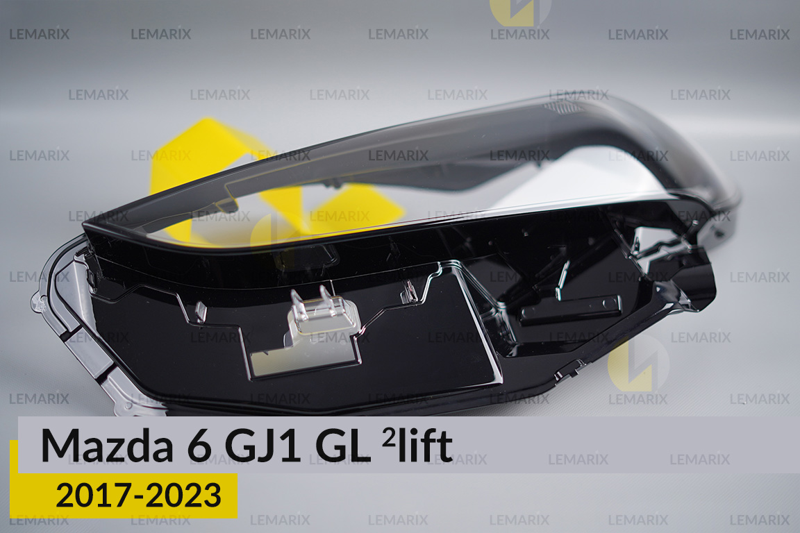 Скло фари Mazda 6 GJ1 GL (2017-2024) 2 рест ліве