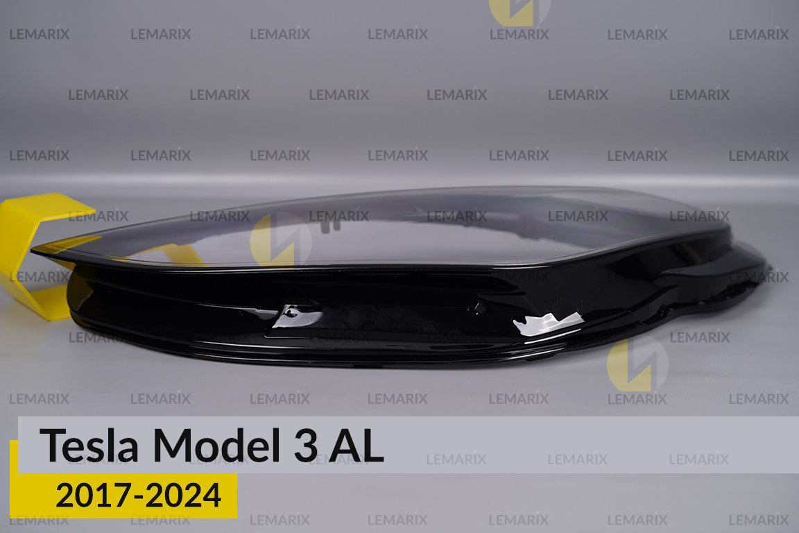 Скло фари Tesla Model 3 AL (2017-2023) ліве