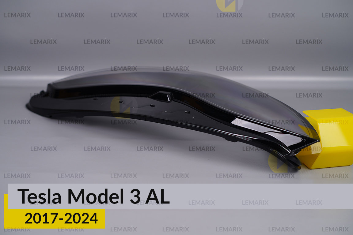 Скло фари Tesla Model 3 AL (2017-2023) ліве