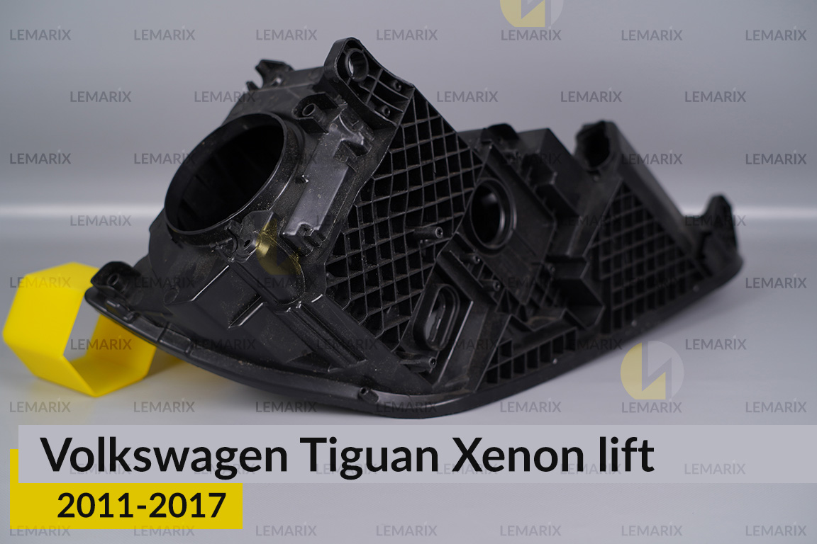 Корпус фары VW Volkswagen Tiguan Xenon (2011-2017) рест левый