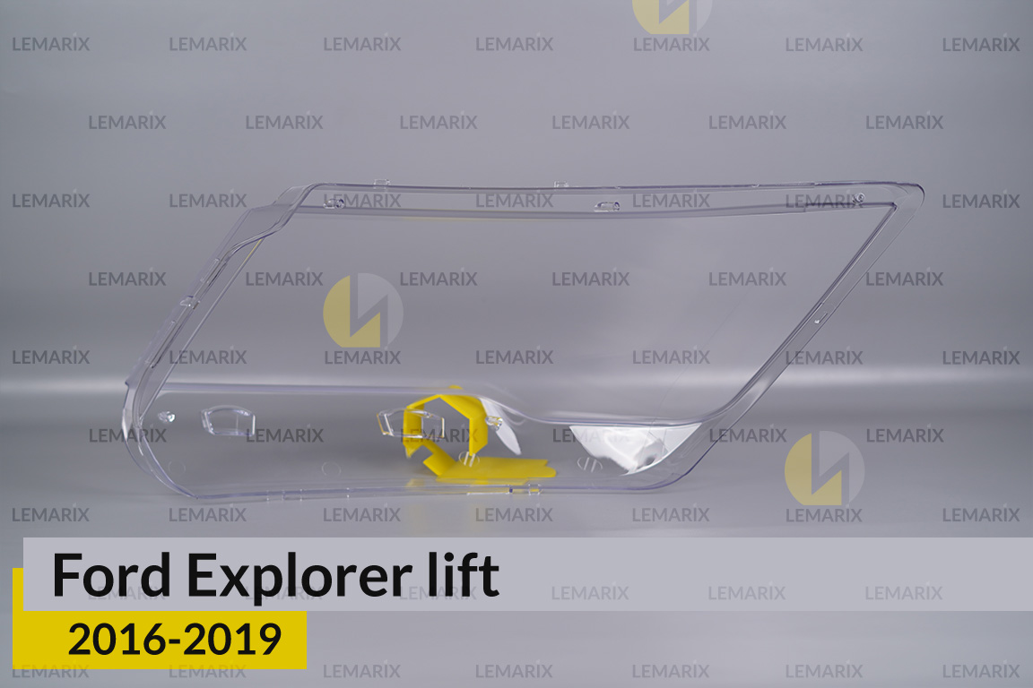 Скло фари Ford Explorer (2016-2019) рест праве