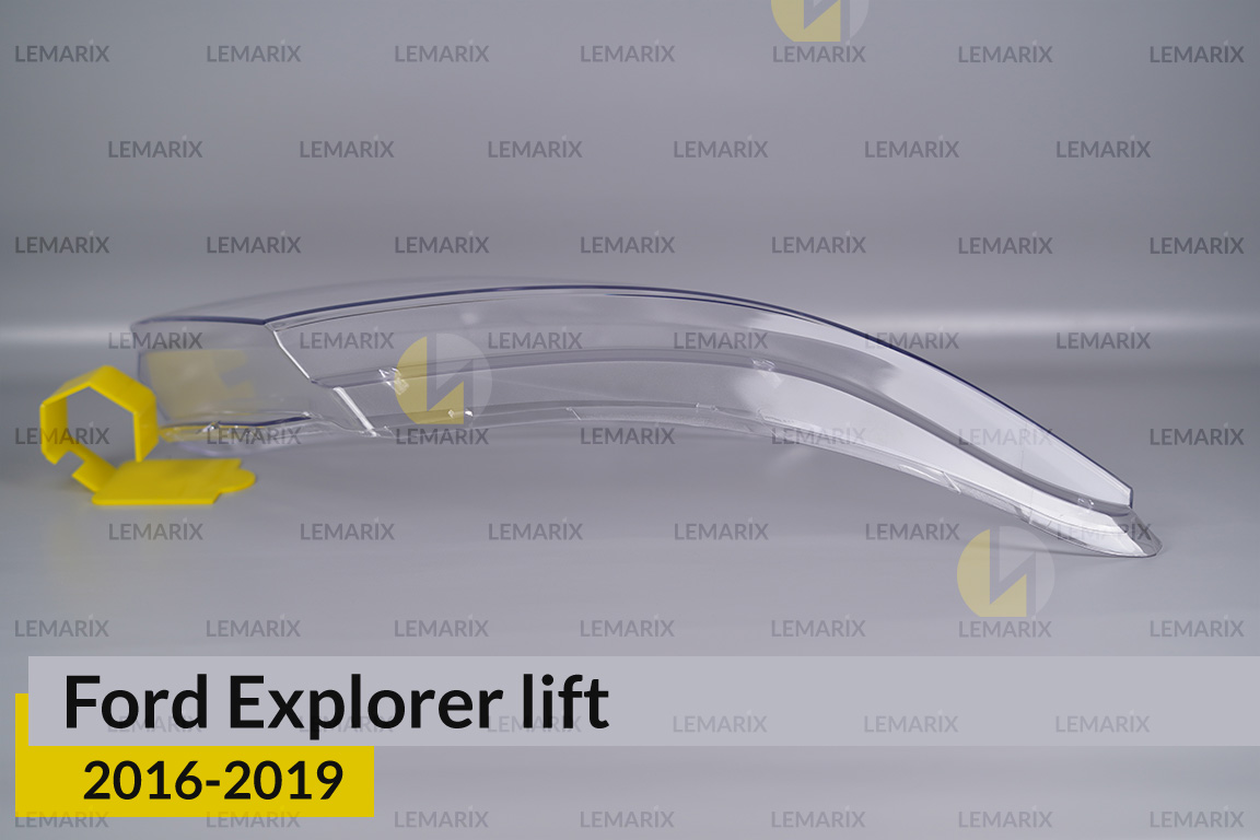 Скло фари Ford Explorer (2016-2019) рест праве