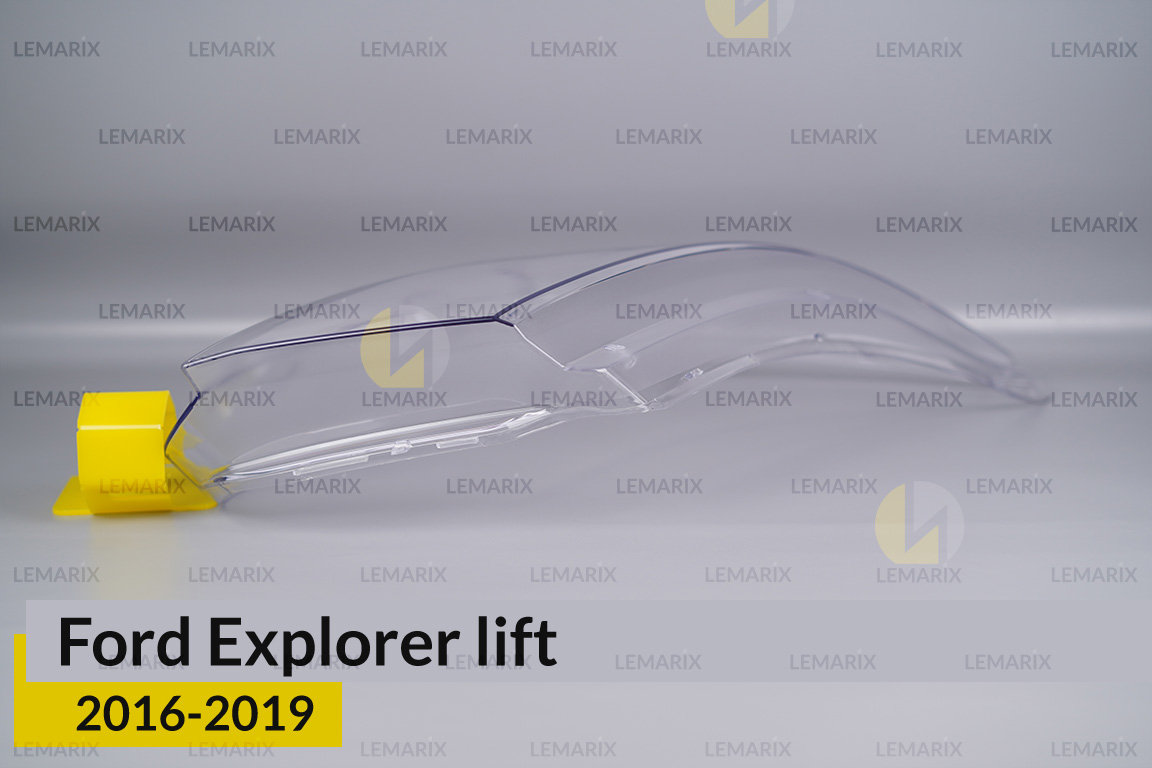 Скло фари Ford Explorer (2016-2019) рест праве