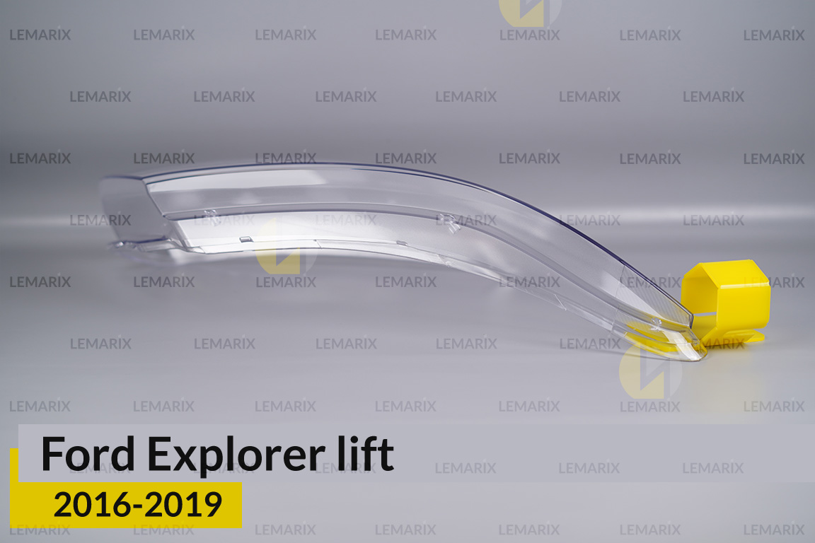 Скло фари Ford Explorer (2016-2019) рест праве