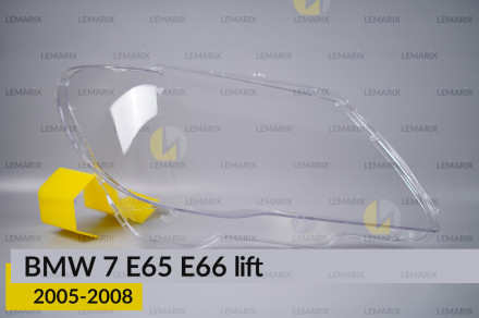 Скло фари BMW 7 E65 E66 (2005-2008) рест праве