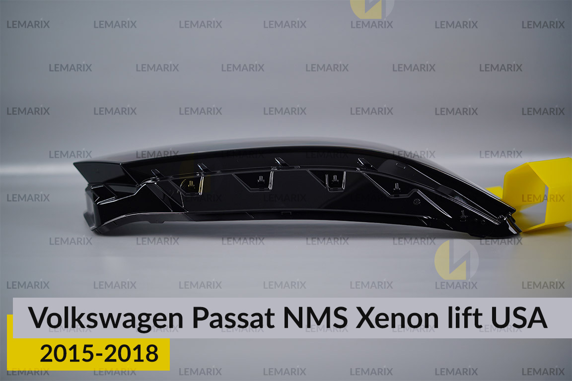 Стекло фары VW Volkswagen Passat NMS Xenon USA (2015-2018) рест правое
