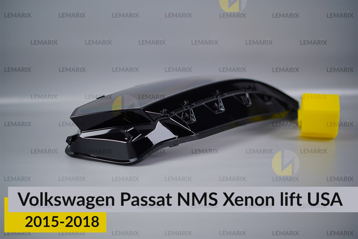 Стекло фары VW Volkswagen Passat NMS Xenon USA (2015-2018) рест правое